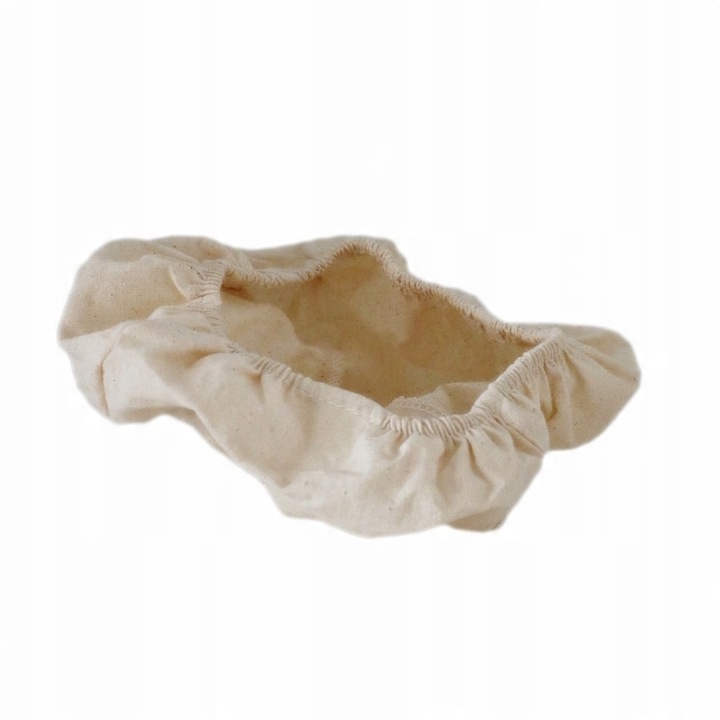 

Lniany pokrowiec do koszyka rattanowego 21cm