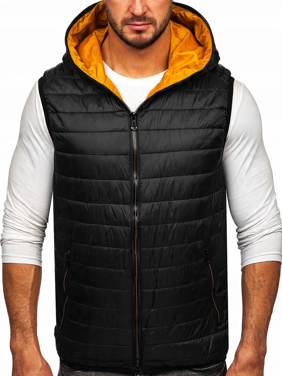 

Bezrękawnik Kamizelka Męska Czarna 7106 DENLEY_2XL
