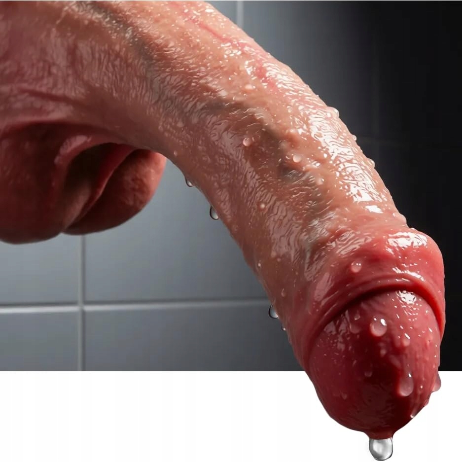 REALISTISCHER Dildo Realistyczny Z Napletkiem 22cm Mocny Przyssawka Analny — miniatura 5