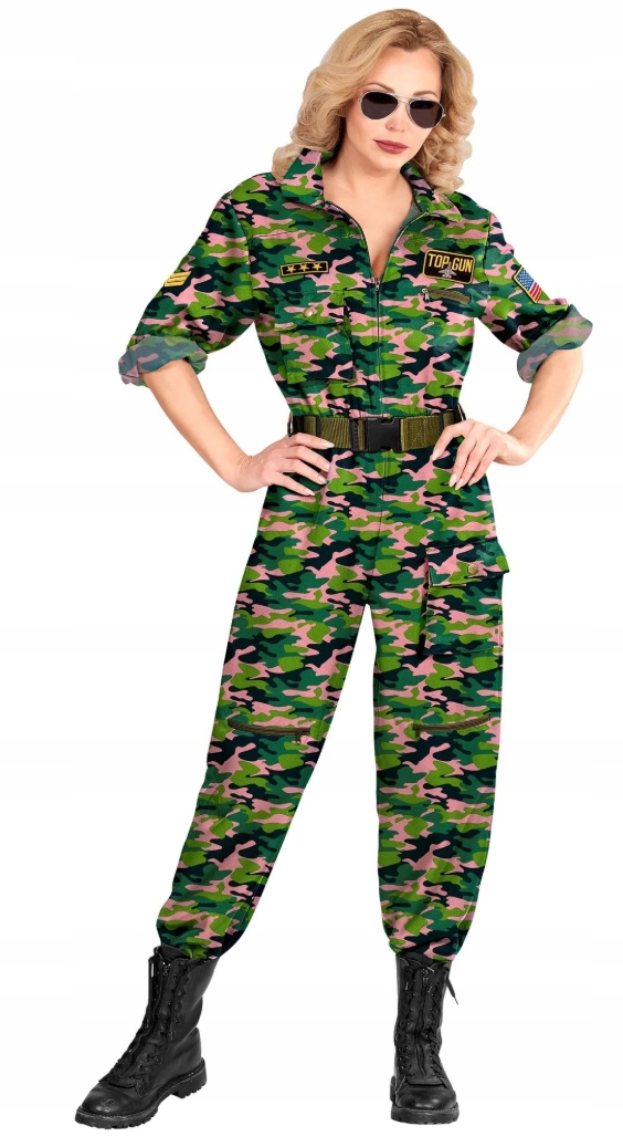 Dámský kostým stíhacího pilota Top Gun Widmann S