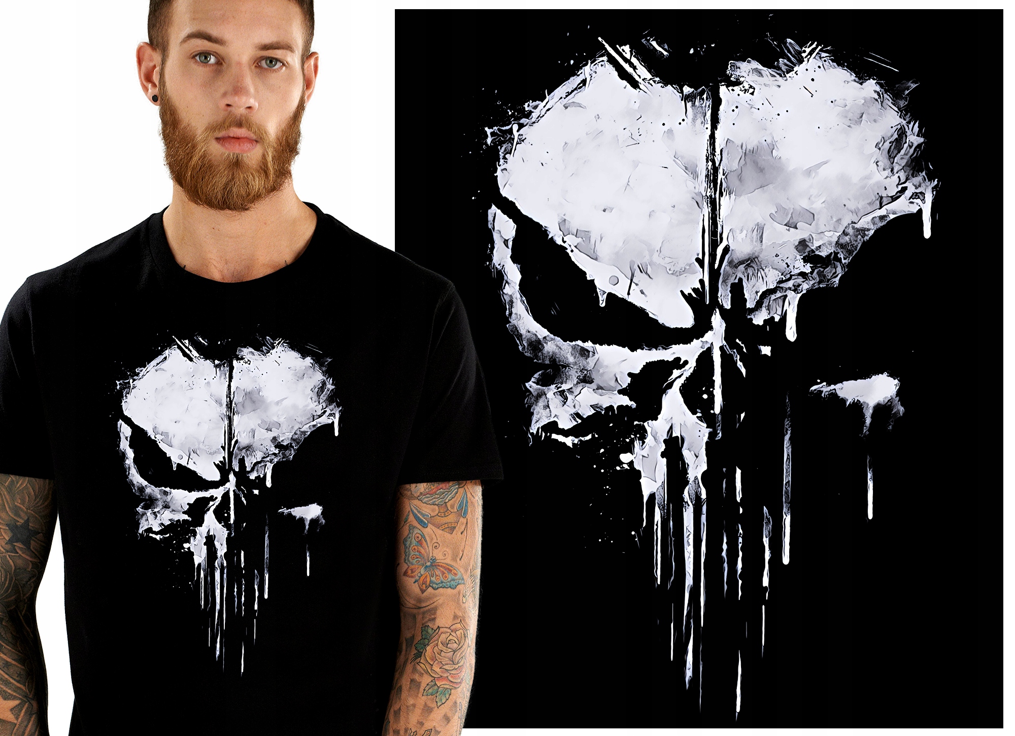 

Punisher Mściciel T Shirt Koszulka Męska M