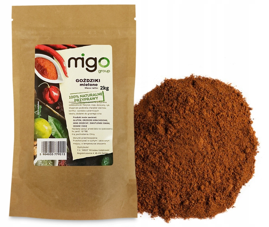 Hřebíček Mletý, aromatické 2 kg MIGOgroup