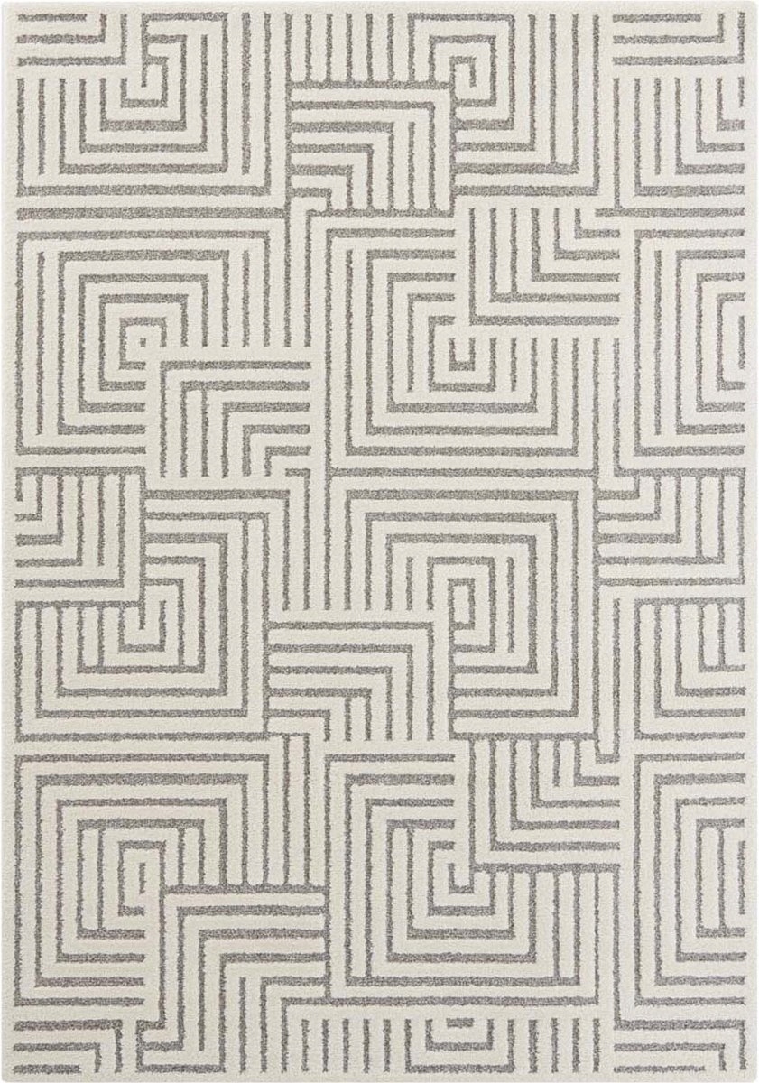 Plyšový krémový koberec Elle Decor Manipu 120x170 cm