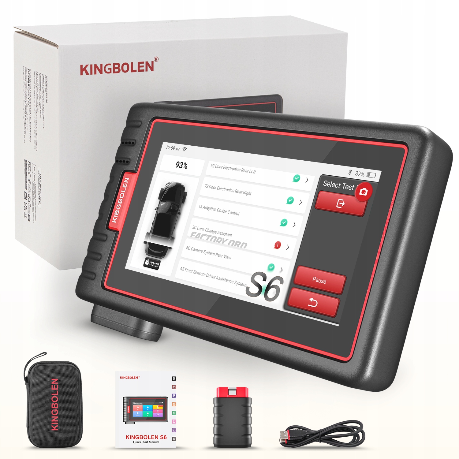 Kingbolen S6 Diagnostické Rozhraní Can-fd 28 Funkcí J.pl