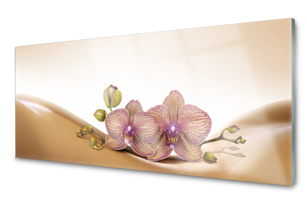 Skleněný panel do kuchyně Stromy Rostlina 125x50