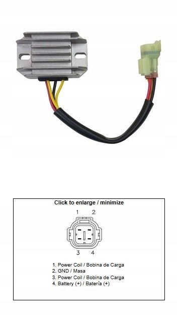 Regulátor Napätia Suzuki Rmz 250 '10-'17 Rmz 450 '08-'17 (32800-28 H00)