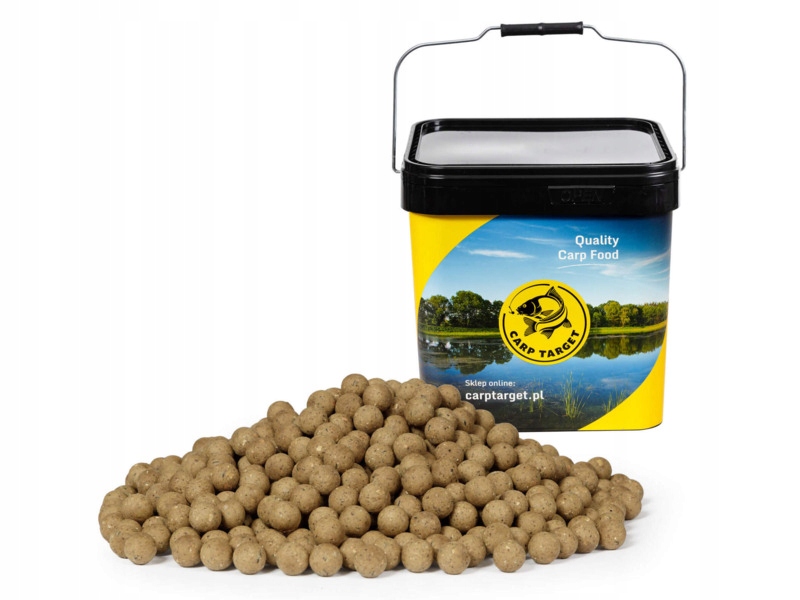 Kulki proteinowe Carp Target Orzech tygrysi 20 mm (10 kg) Wiadro 17 l