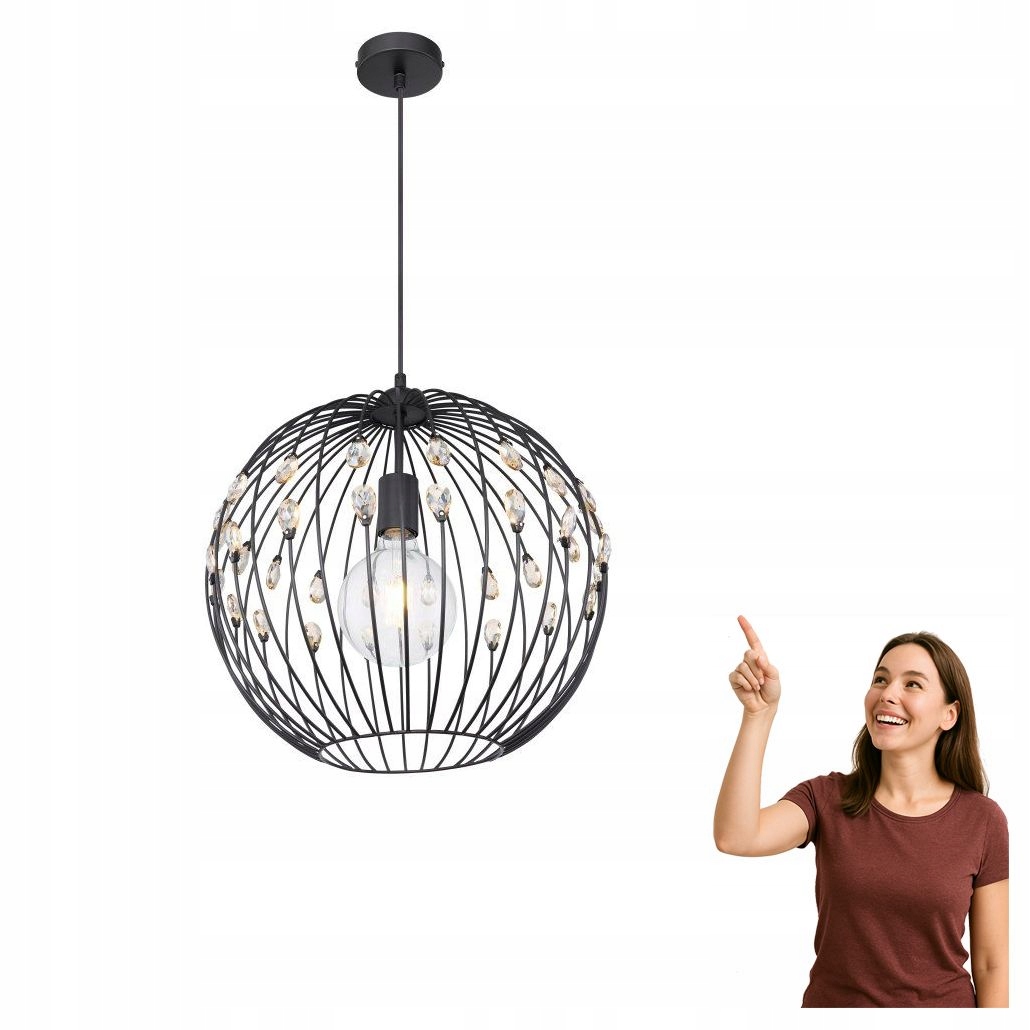 Závěsná lampa Hanako 16029H1 Globo