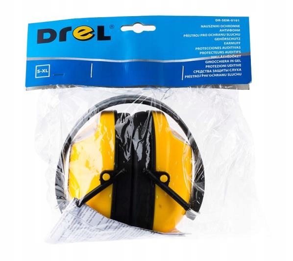 DREL PRO SŁUCHAWKI OCHRONNE NAUSZNIKI OCHRONA SŁUCHU BHP EAN (GTIN) 5902143156062