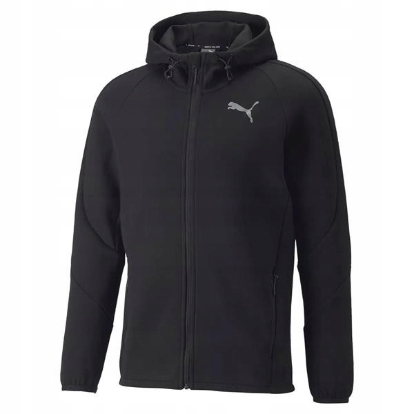 Pánská Puma 84740101 Evostripe Full Pánská mikina černá velikost S