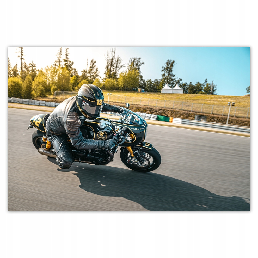 

Plakaty 155x105 Motor Ścigacz Triumph