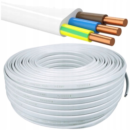 Instalační Kabel Pro Napájení Klimatizace 450/750V YDYp 3x1,5 50M