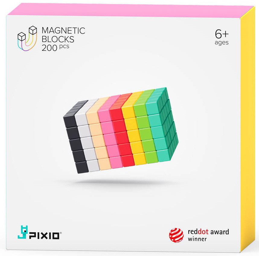 

Pixio Klocki Magnetyczne 200 Sztuk Design Series