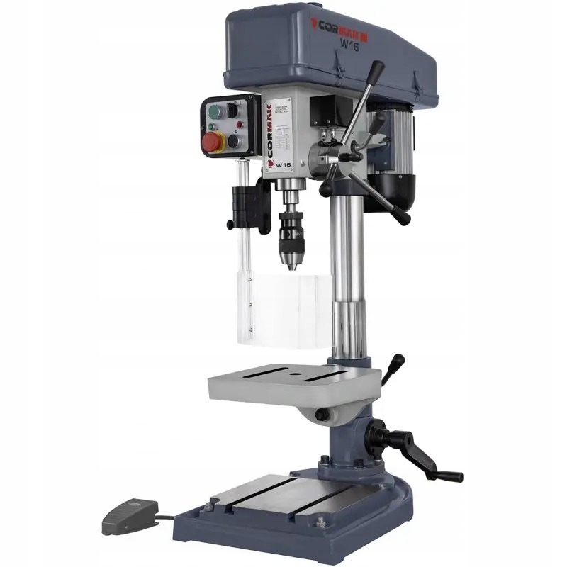 WIERTARKA GWINCIARKA STOŁOWA KOLUMNOWA 16MM /MK2 PROFESJONALNA CORMAK W16