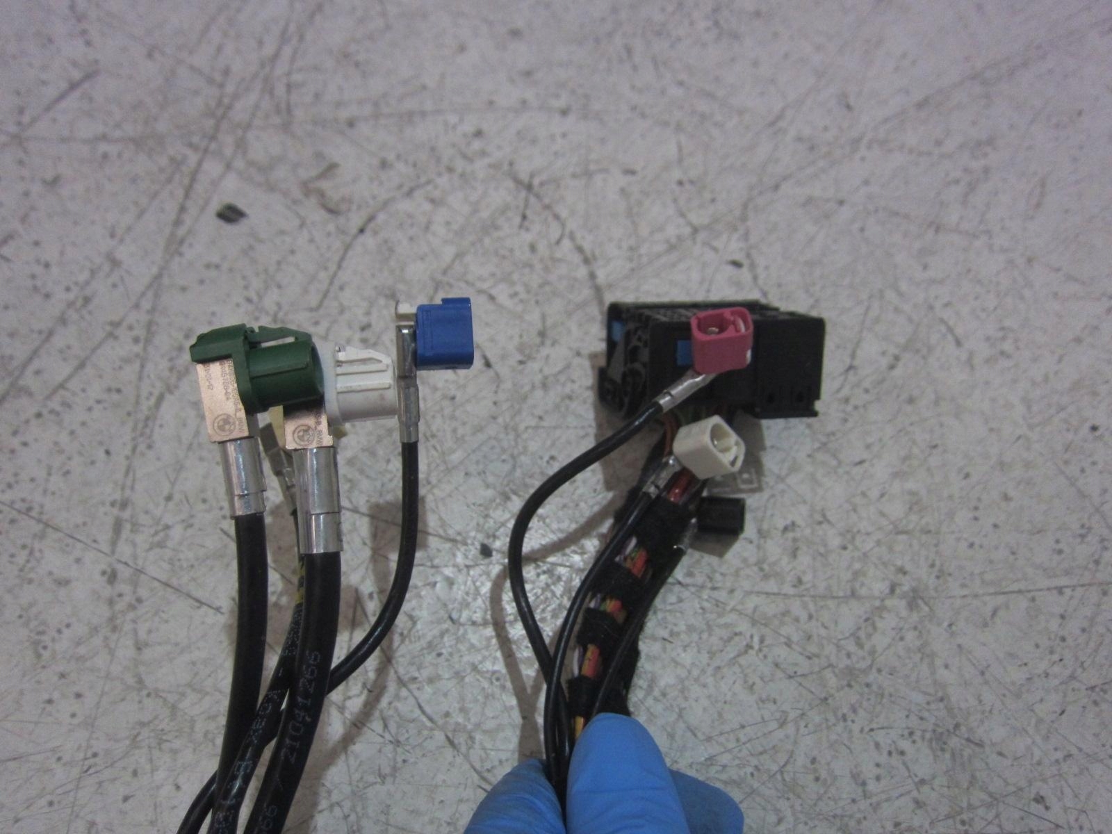 BMW X1 F48 bundle lights LED left front wiring cables WTYCZKI 6821867