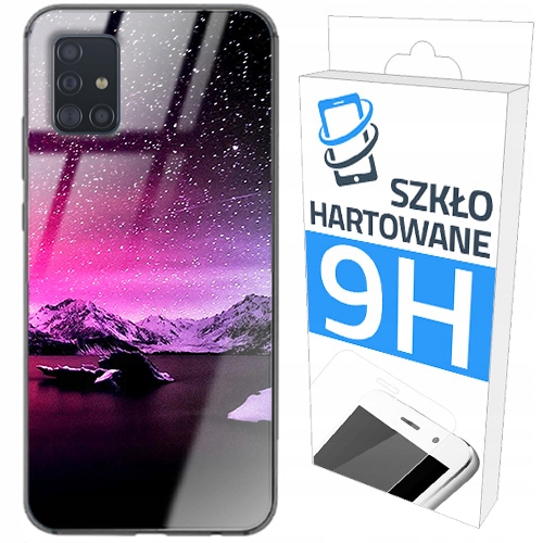 

Etui Szklane Glass+szkło do Samsung Galaxy A51