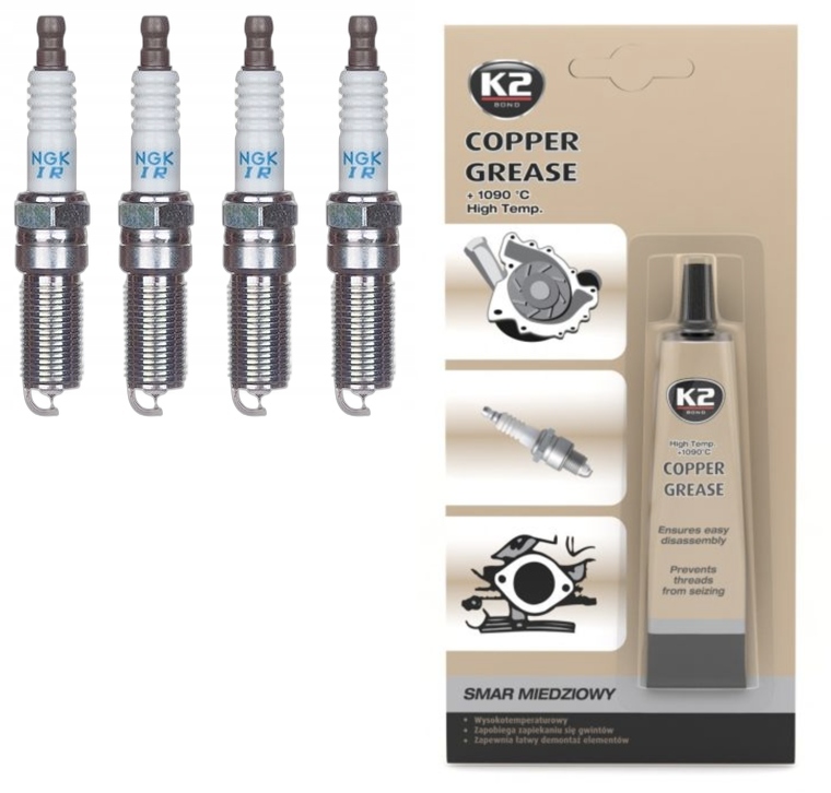 NGK ŚWIECA ZAPŁONOWA IRYDOWA ILKER7A8EGS 95929 + SMAR