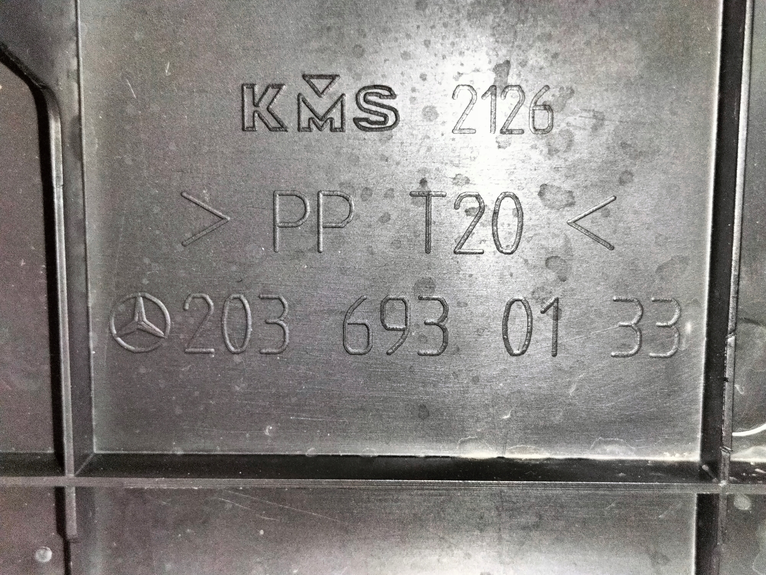 cover boot rear part MERCEDES CLC CL203 08-11