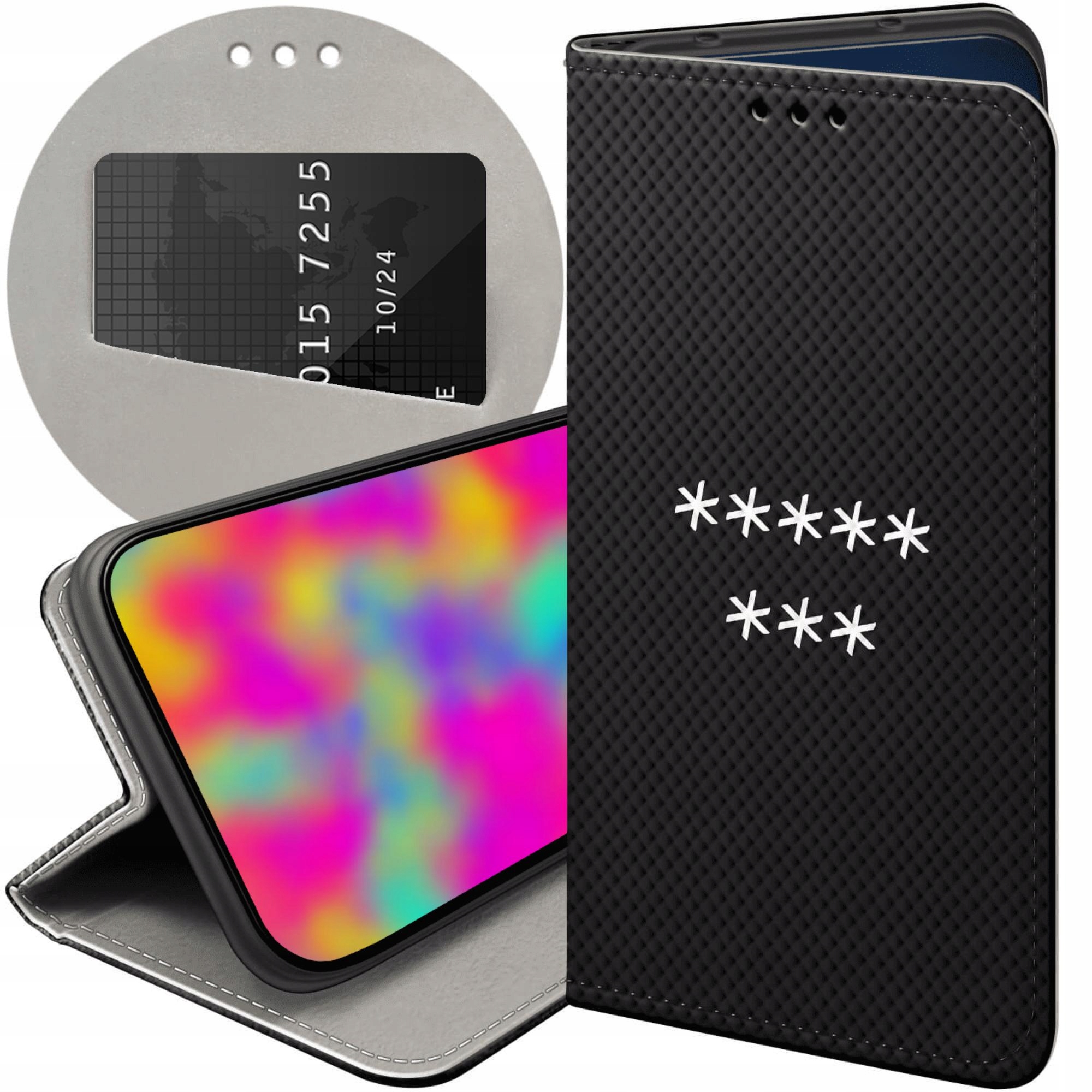 Etui Z Klapką Do Honor MAGIC7 Pro Z Napisami Napisy Teksty Futerał