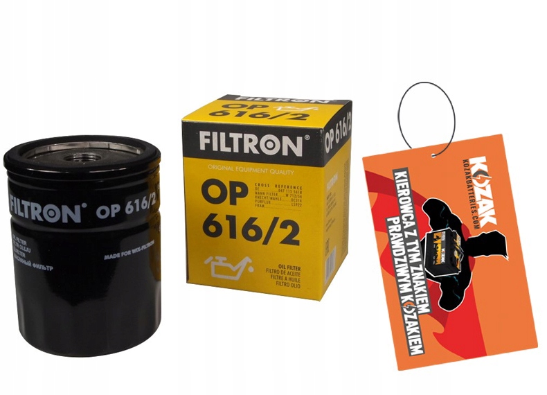 

Filtr Filtron OP616/2 Skoda Vw Op 616/2