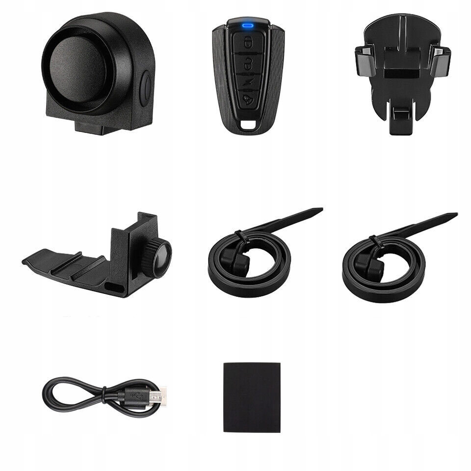 BEZPRZEWODOWY ALARM ROWEROWY, ALARM ROWEROWY USB GŁOŚNY ALARM MOTOCYKLOWY Marka Inna marka