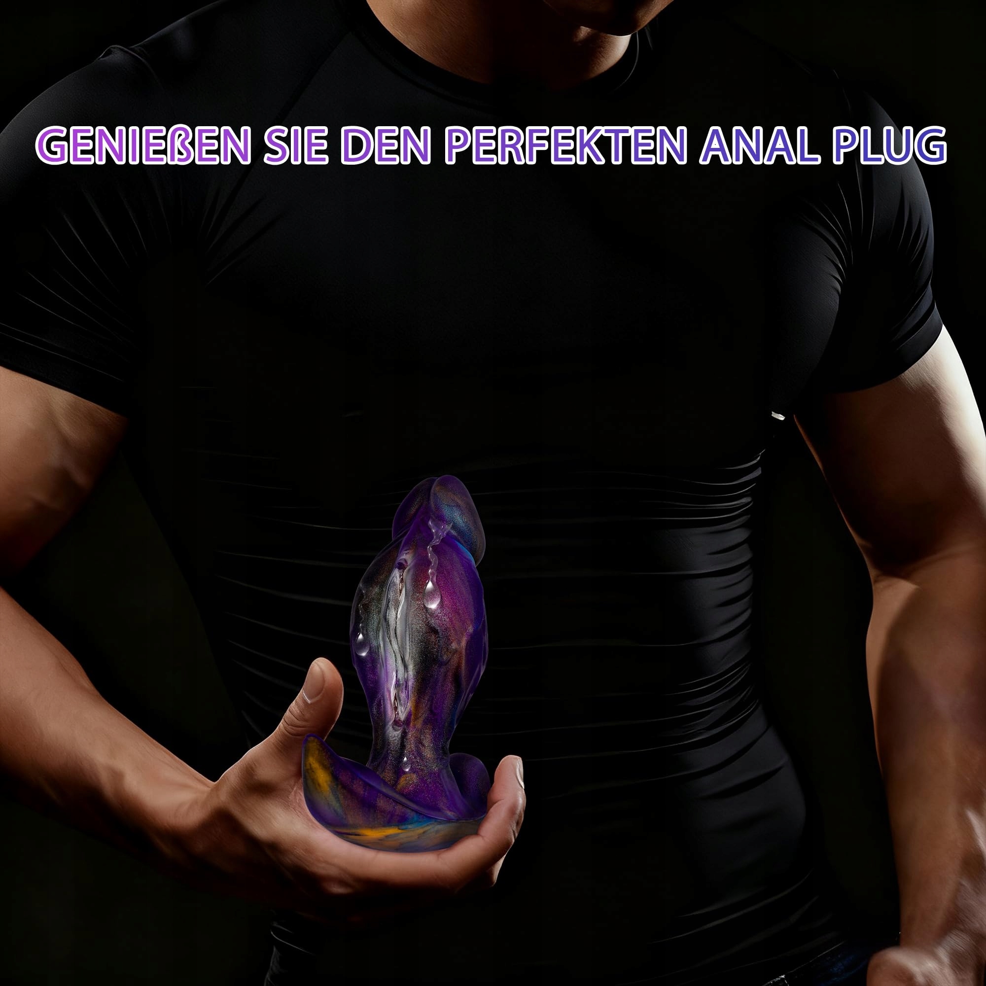 ANALPLUG Silikonowy Korek Analny 15cm Dla Kobiet i Mężczyzn Trener Analny — miniatura 7