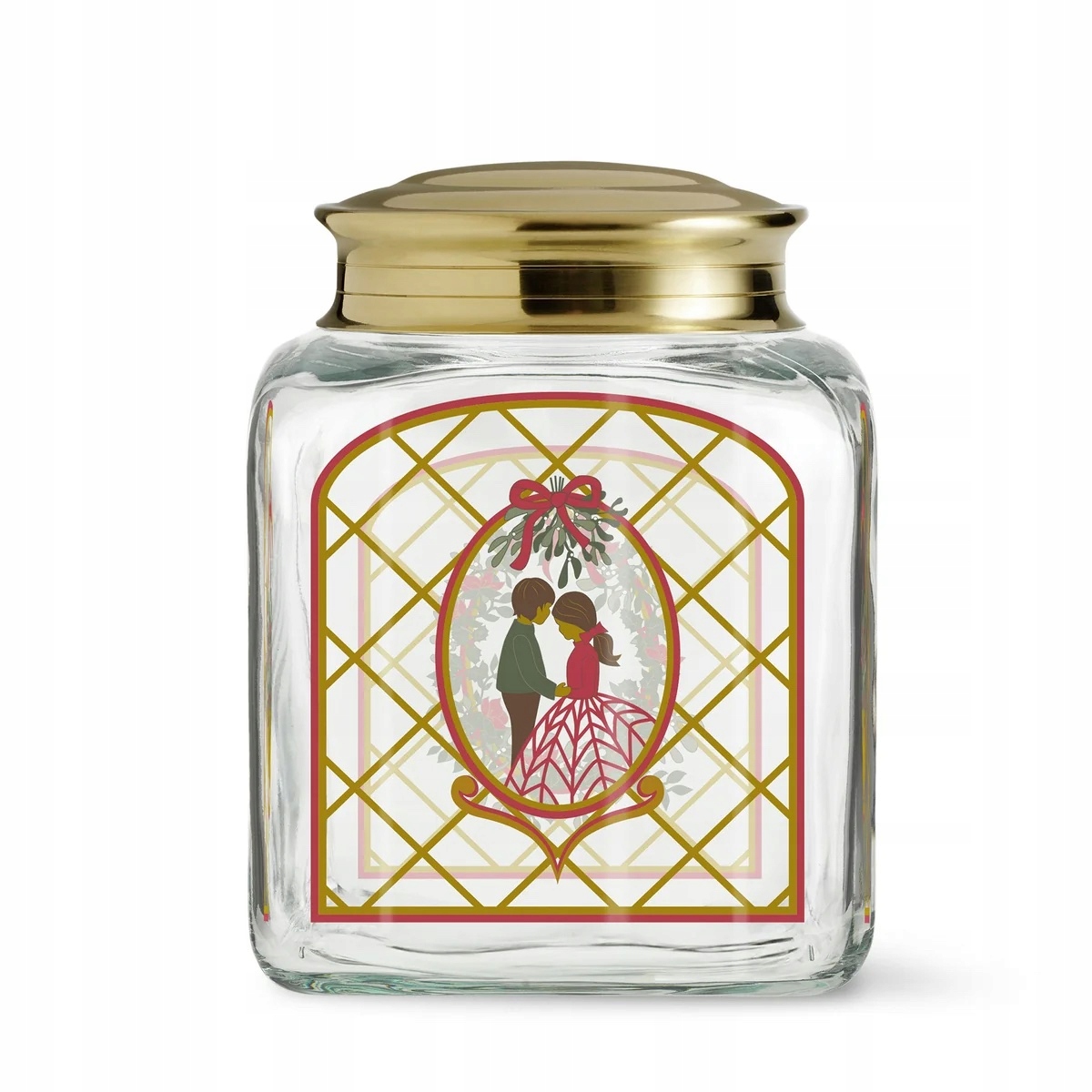 Holmegaard Christmas Vánoční nádoba Zavařovací Sklenice na sušenky Edice 2025