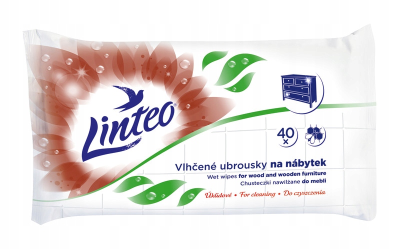 

Linteo Chusteczki Nawilżane Do Mebli Drew. 40 Szt