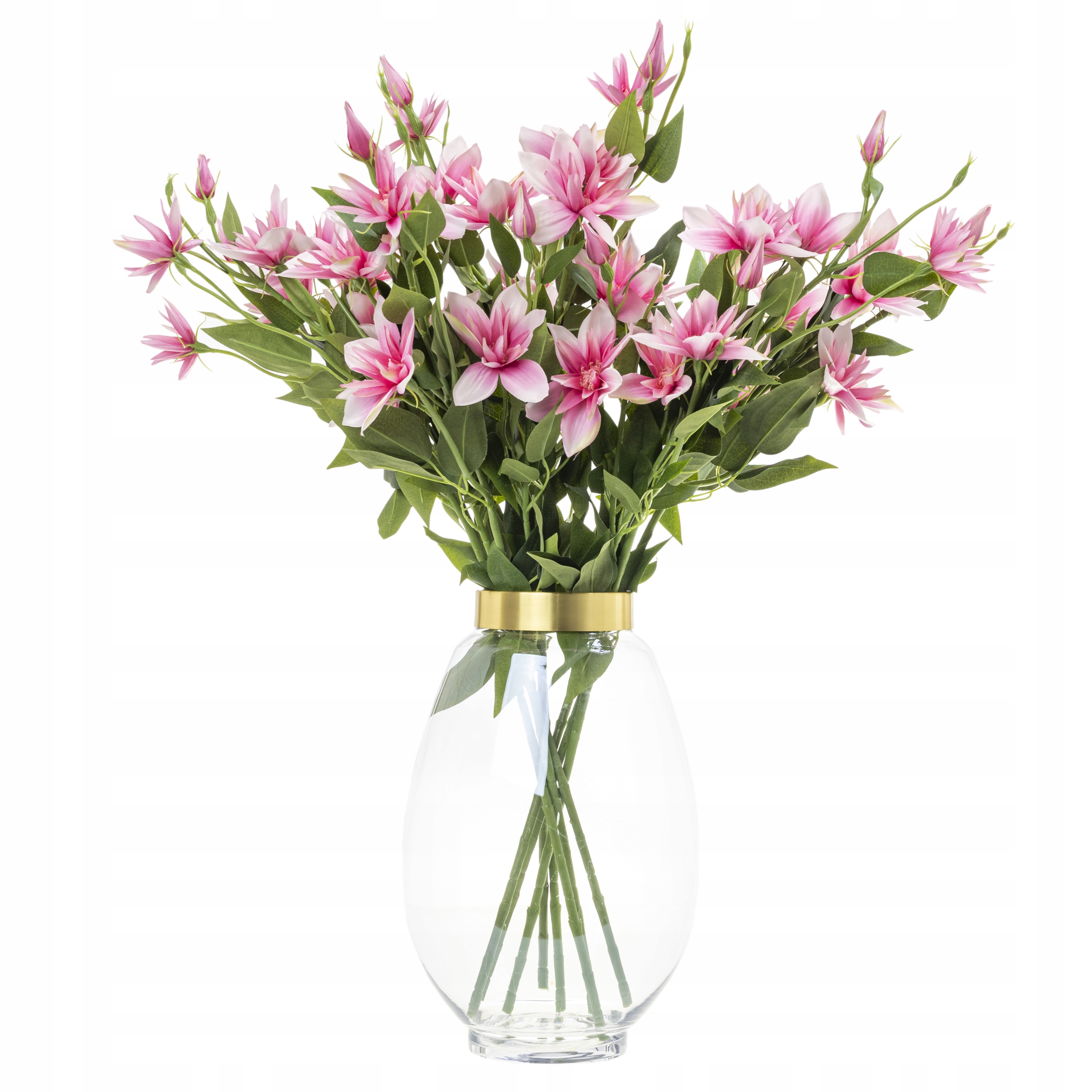 

Pan Kwiatek-kwiaty gałązka Sztuczne Klematis