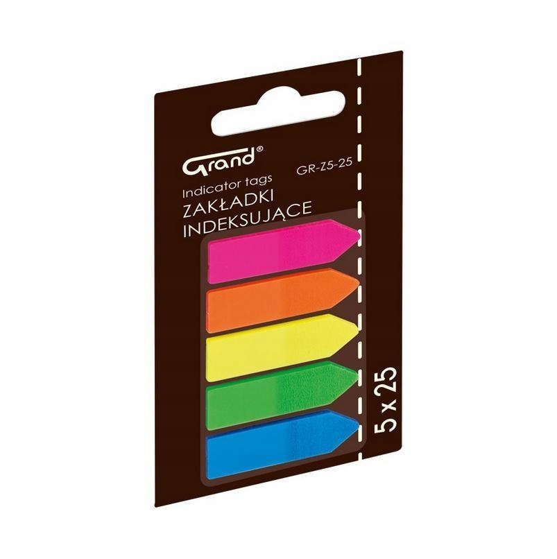 

Zakładki Indeksujące Strzałki GR-Z5-25 Grand