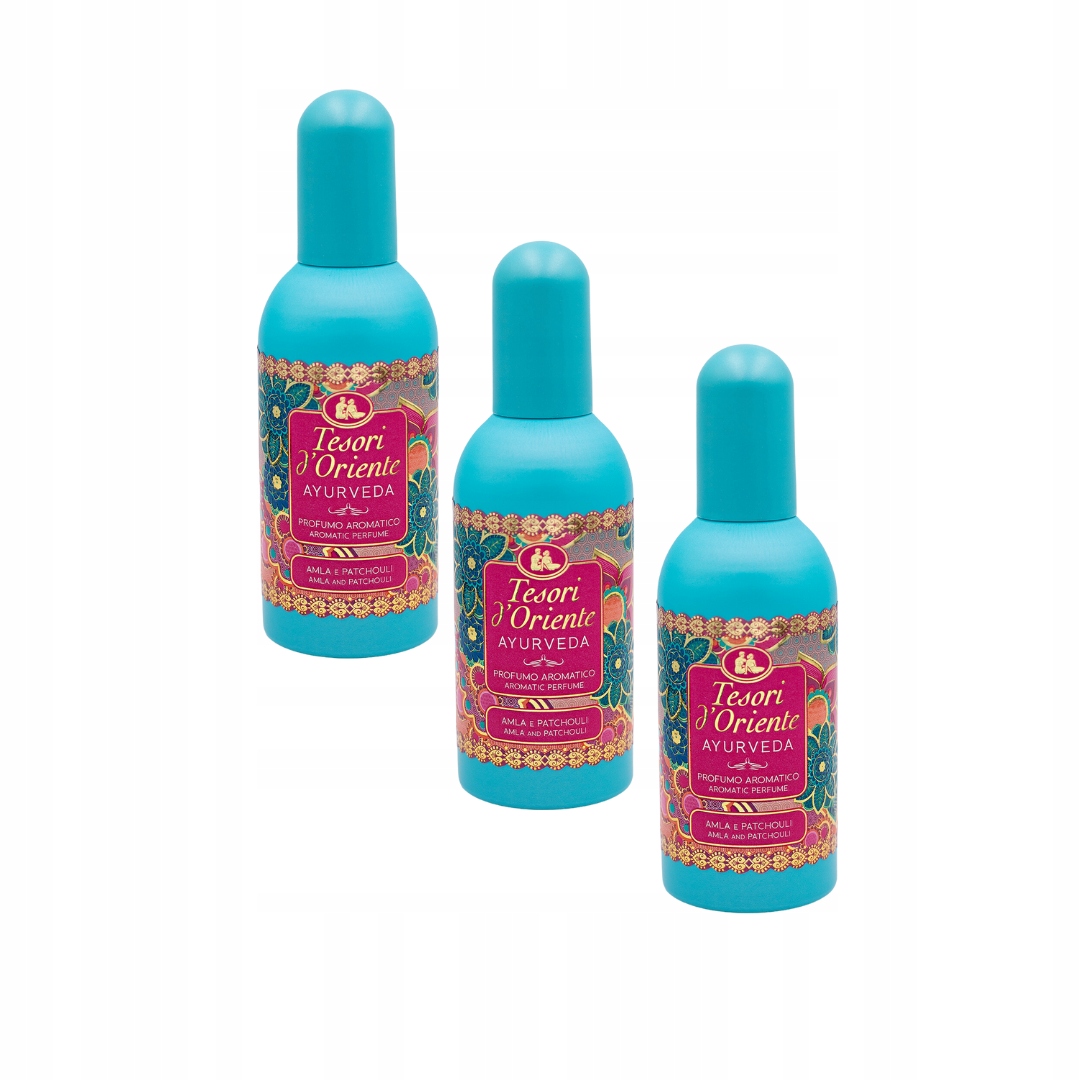 3x Tesori d`Oriente Ayurveda woda perfumowana