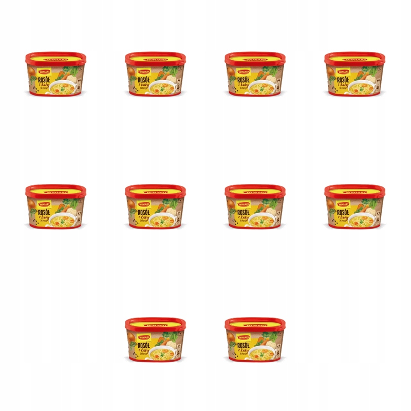 Winiary Rosół z kury instant 170g X10