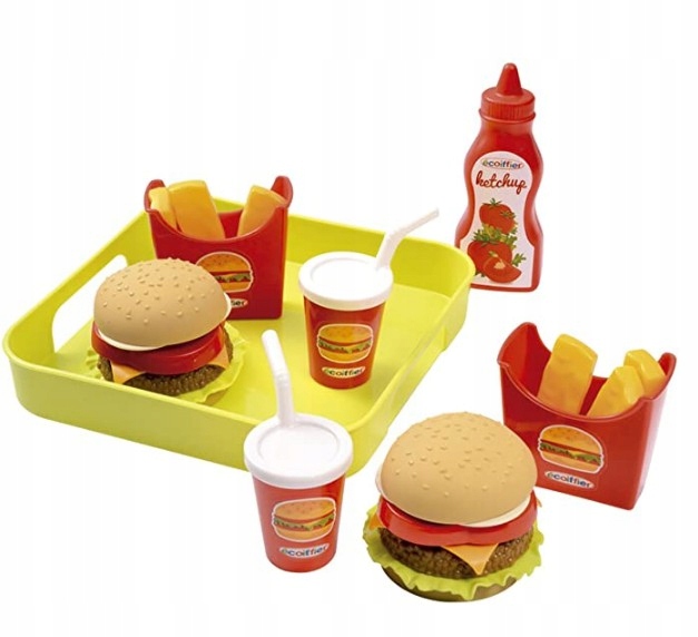 

Ecoiffier Jedzenie Zabawkowe Typu Fast Food