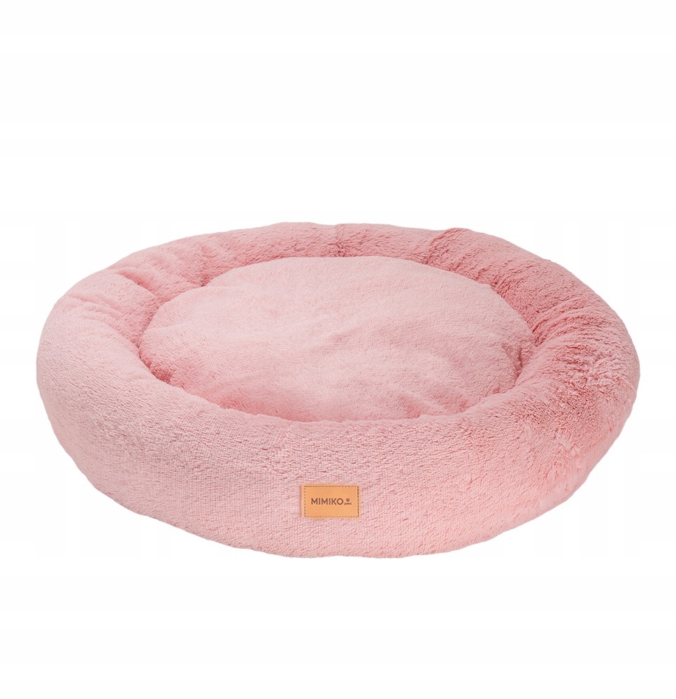 Levně Pelíšek Poduška kulatá Růžová Vel XXL – 100 cm pro psa Mimiko.