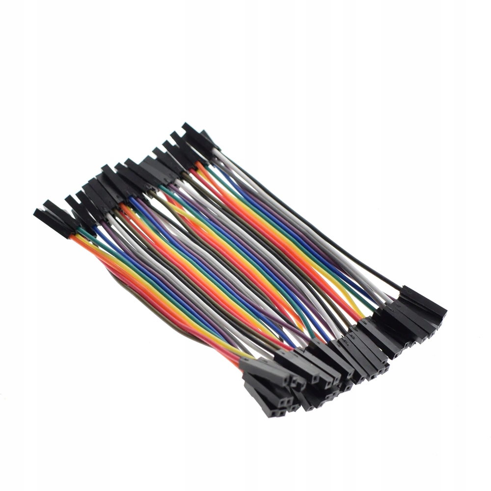 

Przewody zworki żeńsko/żeńskie 20cm 40szt Arduino