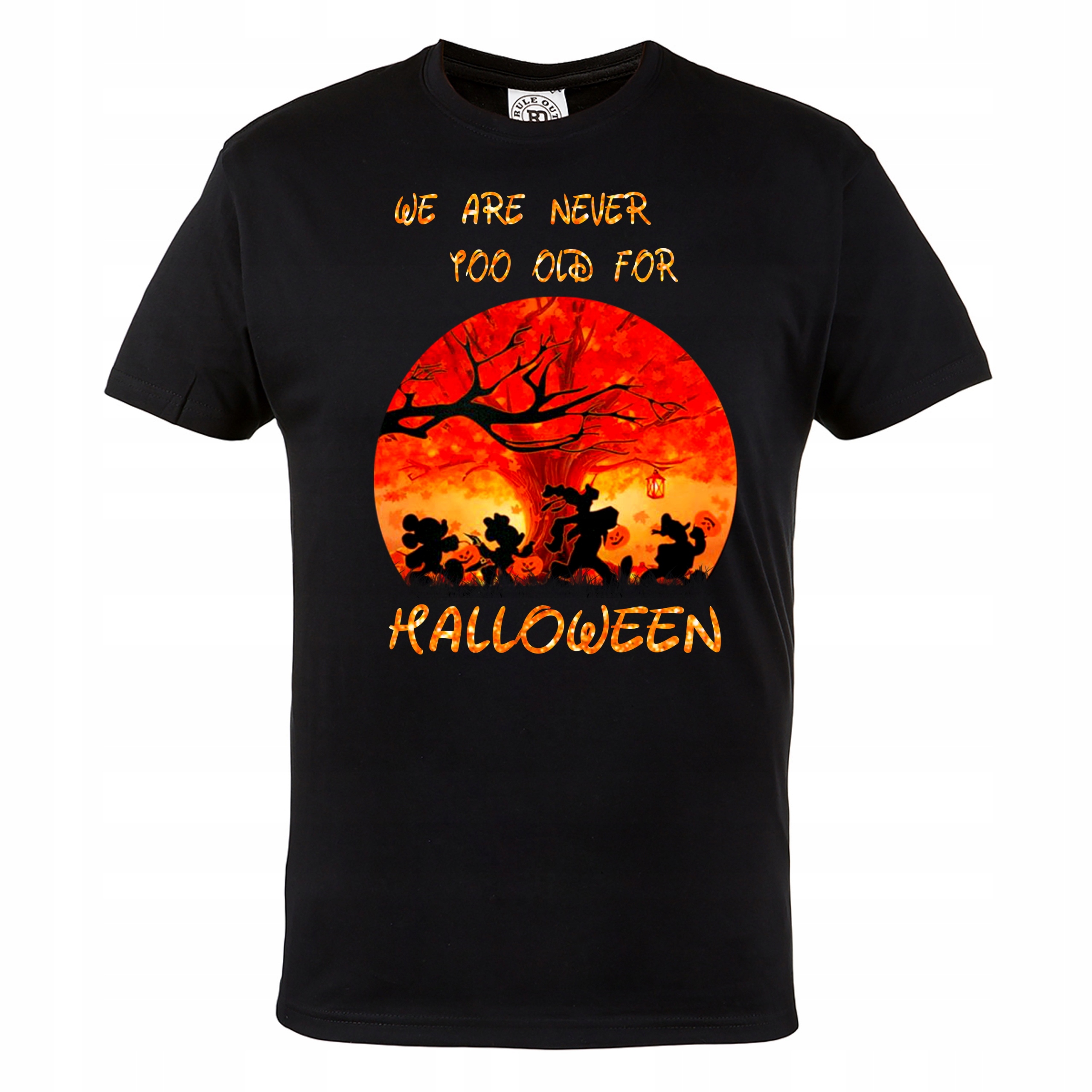 

Koszulka Na Halloween We Are Never To Old HAL110