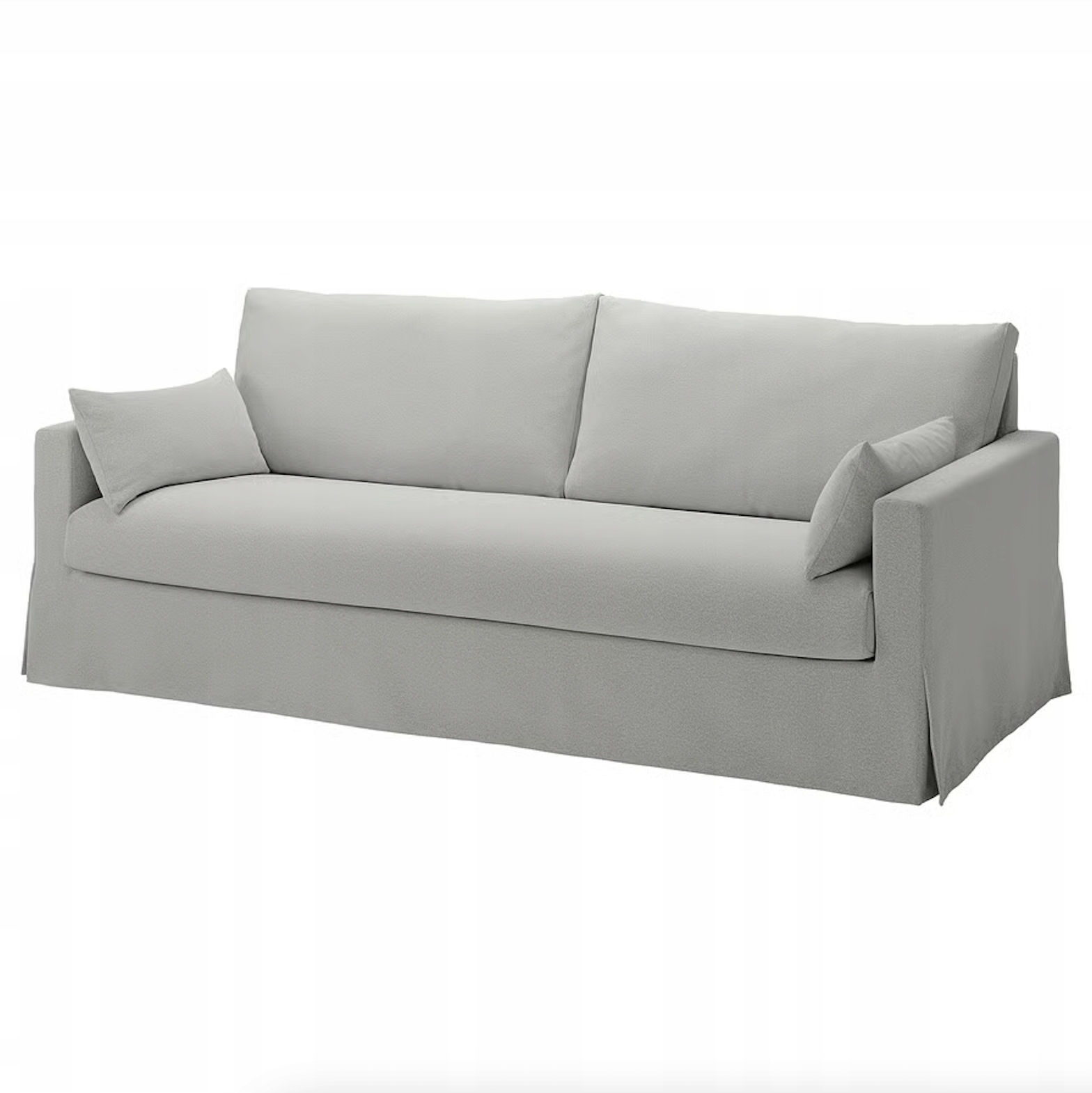 Ikea Hyltarp Pokrytie 3-miestnej pohovky, Tallmyra biela/čierna