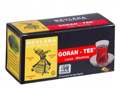 Herbata turecka czarna Ekspresowa w torebkach MEVLANA