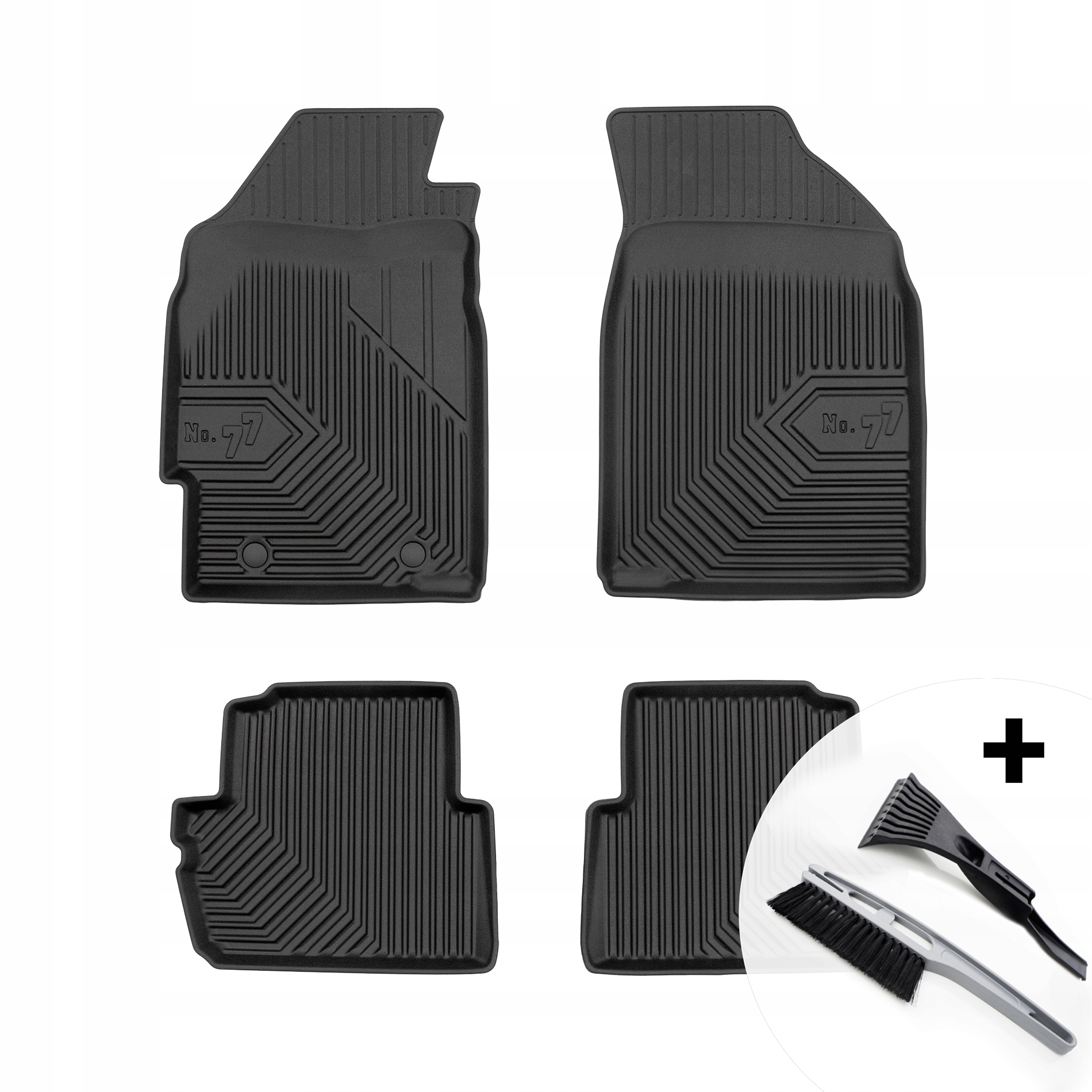 Gumové koberce pro Chevrolet Spark II 2005-2009