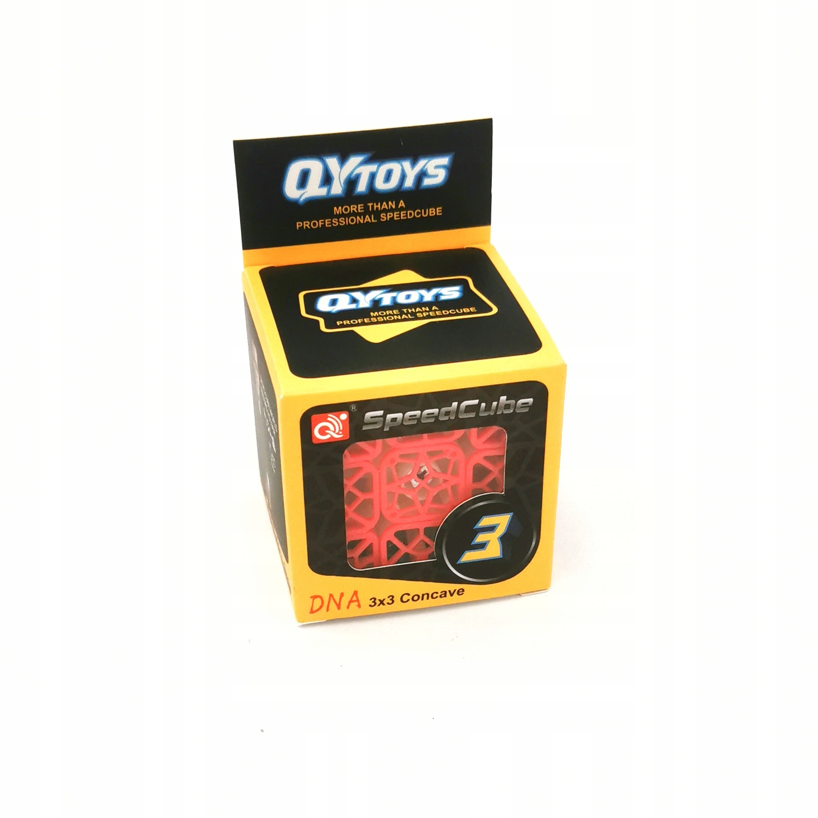 Kostka QiYi DNA Cube - Concave 3x3x3 Stickerless Materiał plastik