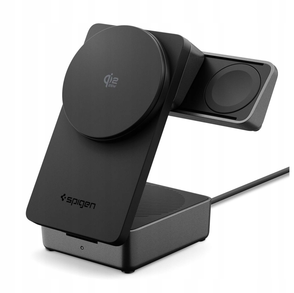Magnetická Bezdrátová Nabíječka Spigen Essential Qi2.2 25W 3v1 Magsafe