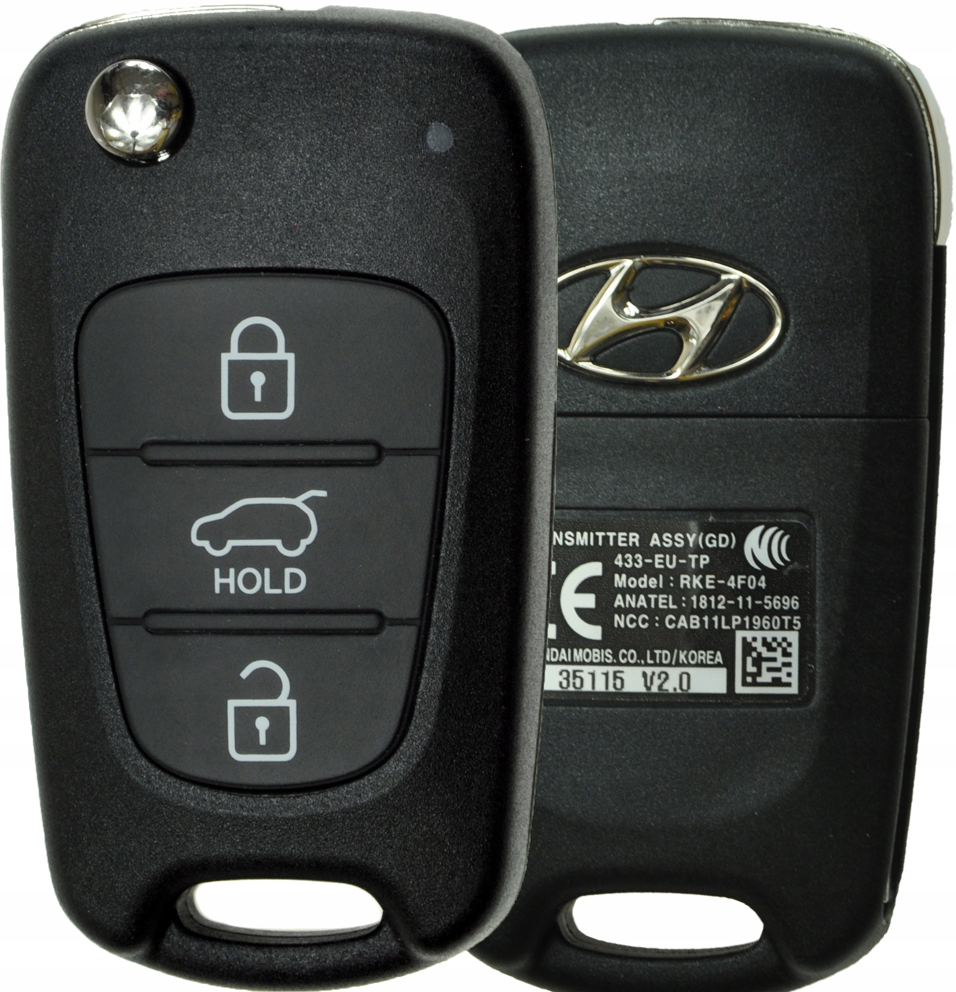 

Hyundai i30 Kia Rio Kluczyk Pilot RKE-4F04