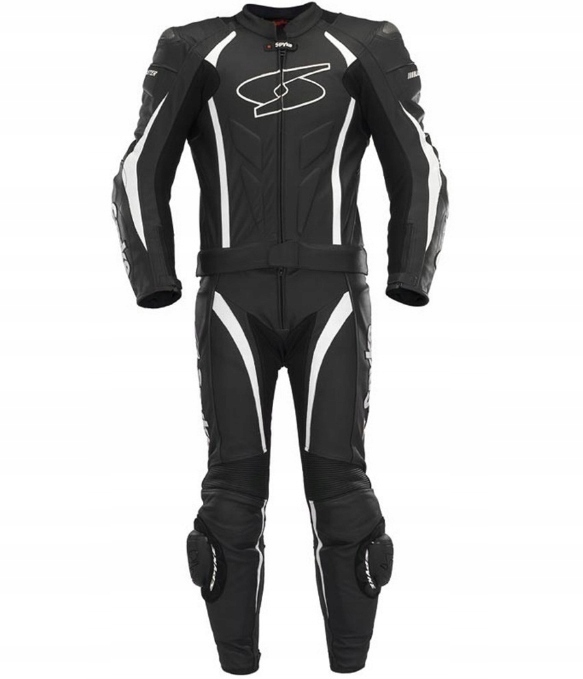 Motocyklová Kombinéza Kožená Čierna Spyke Blaster II Man DIV Black Veľ. 5