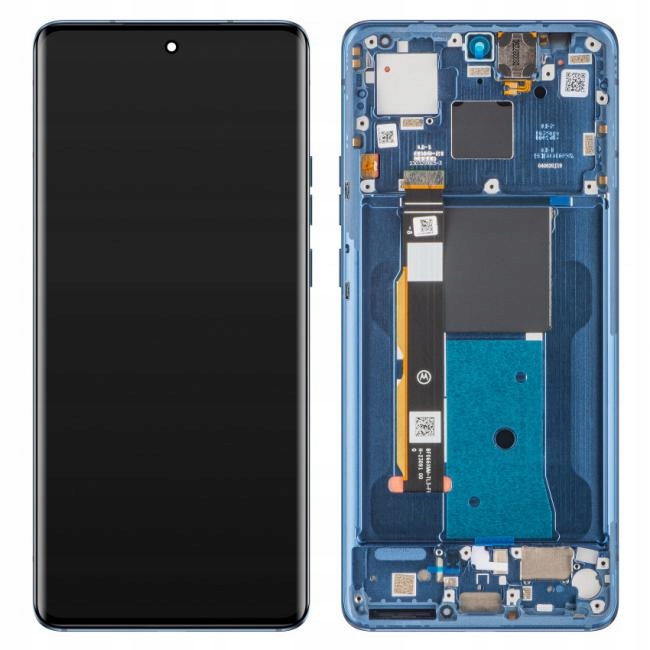 LCD displej Motorola Edge 40 (XT2303) a dotyk s krytom modrým Originál