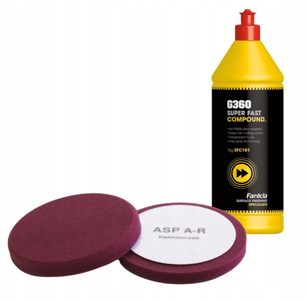 

G360 farecla fast pasta polerska 0,5kg Pad