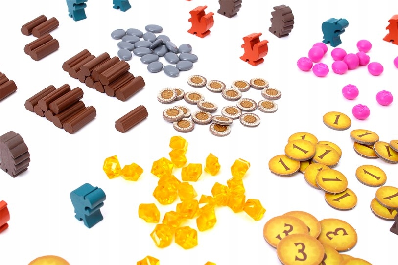 EVERDELL EDYCJA POLSKA RODZINNA GRA PLANSZOWA REBEL Typ Podstawa