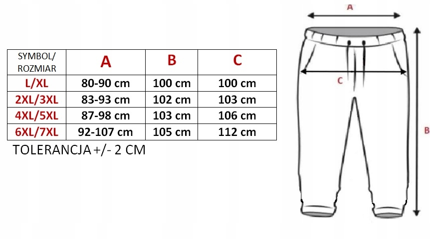 NAJWYGODNIEJSZE SPODNIE DRESOWE DAMSKIE L/XL Stan (wysokość w pasie) średni