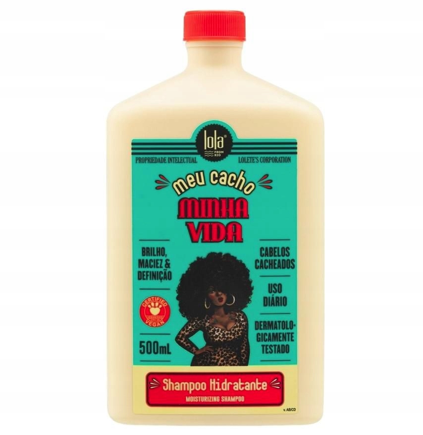 Lola From Rio Meu Cacho Minha Vida Šampon pro každodenní péči o kudrnaté vlasy 500 ml