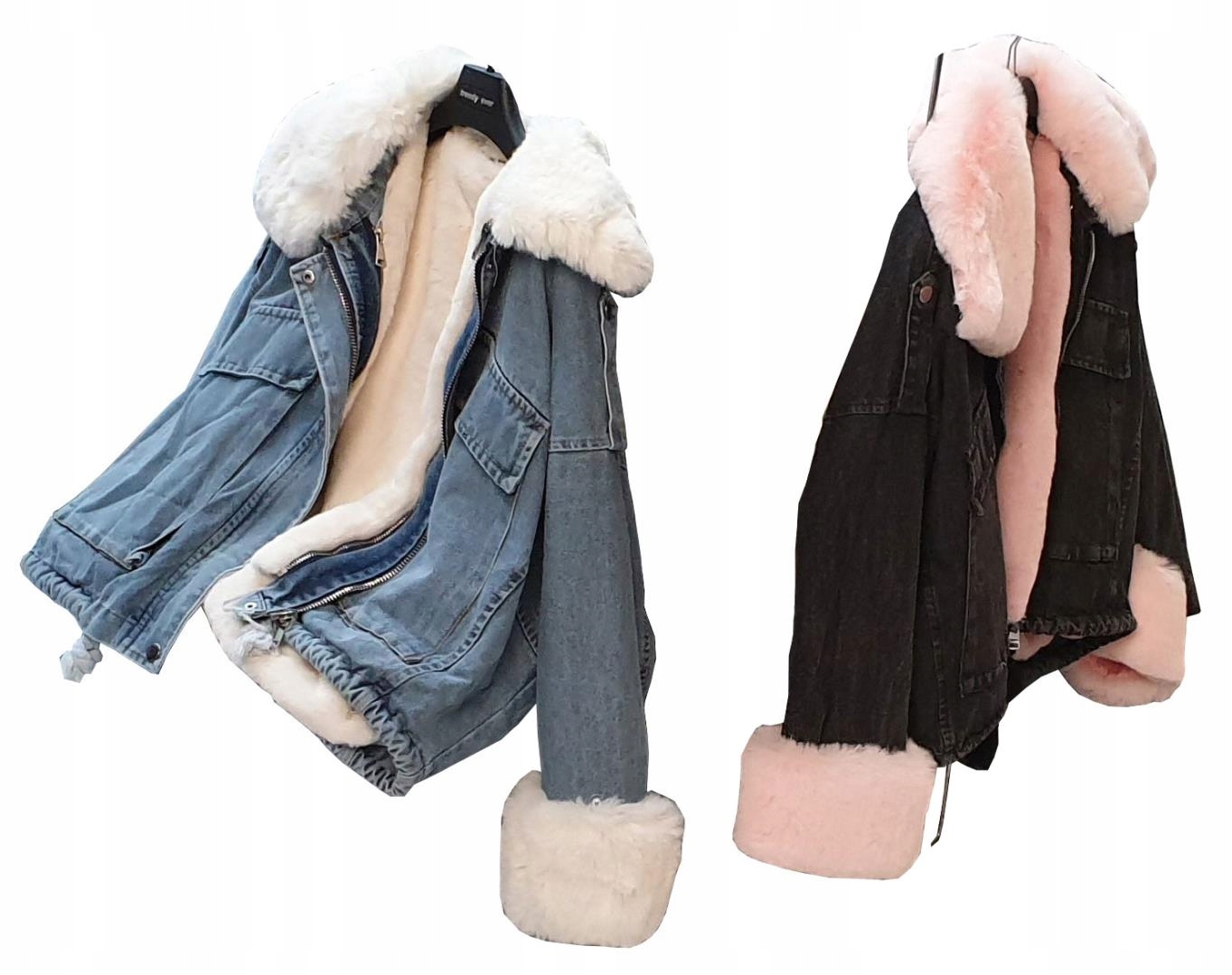 

Kurtka Jeansowa Z Futerkiem Katana Miś Futerko XL