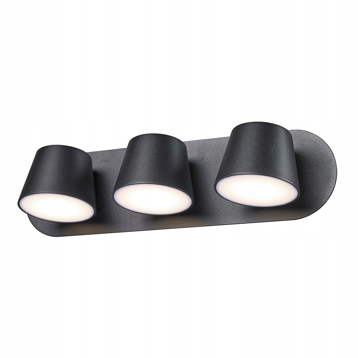 Moderní Led nástěnné svítidlo Italux Kuola MB1350-3 Bk